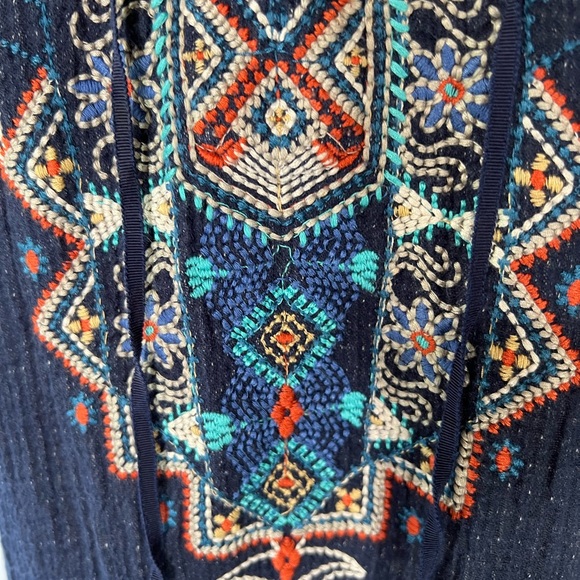 Johnny Was Workshop Love Flower Tunic in European Voile Sz M NWOT - Picture 3 of 9